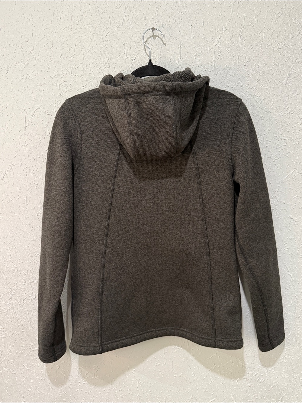 The North Face Crescent Women's Charcoal Full-Zip Fleece Jacket Size Small - Picture 4 of 6